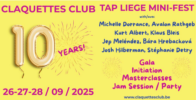 les 10 ans du claquettes club
